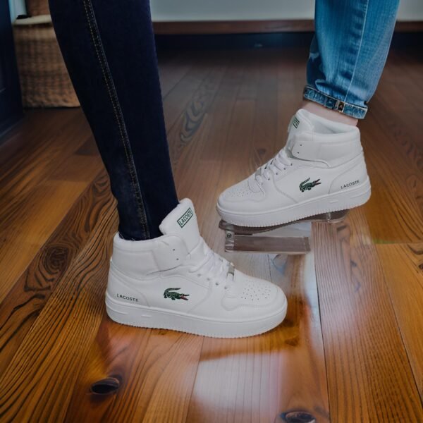 LACOSTE BOTA BRANCO
